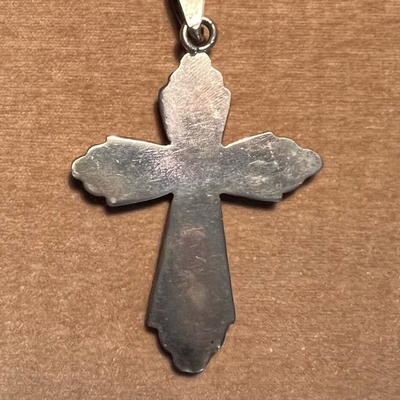 Silver and Gemstone Pendant - Picture 2 of 3